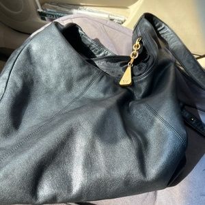 Sharif leather handbag